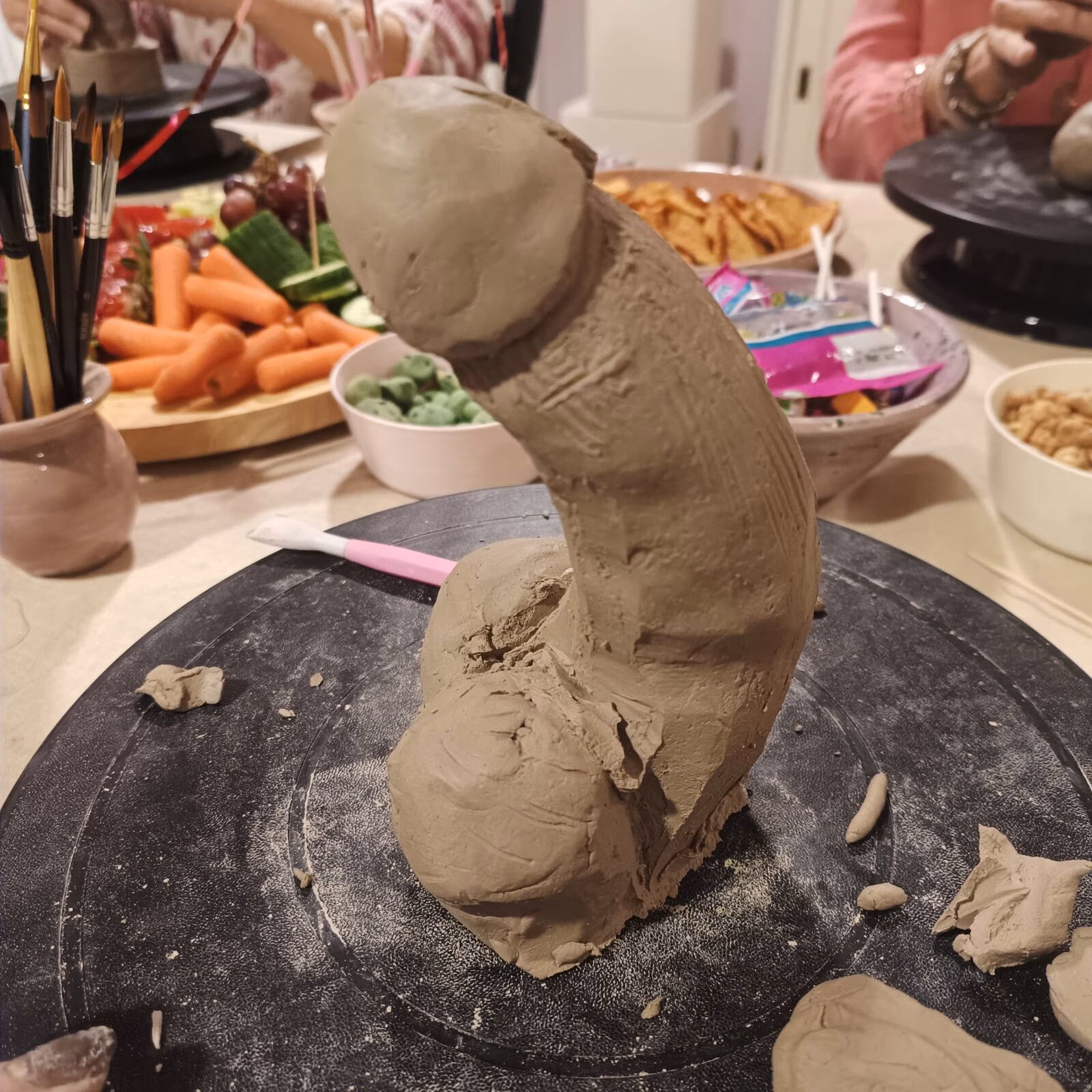 Workshop "Piemel boetseren" en glazuren - Afbeelding 4