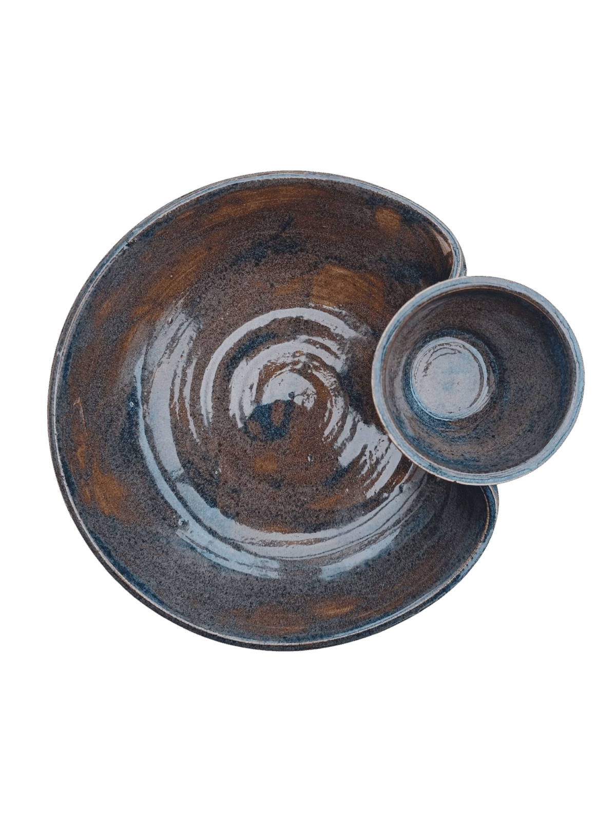 Chip & Dip Bleu Brown