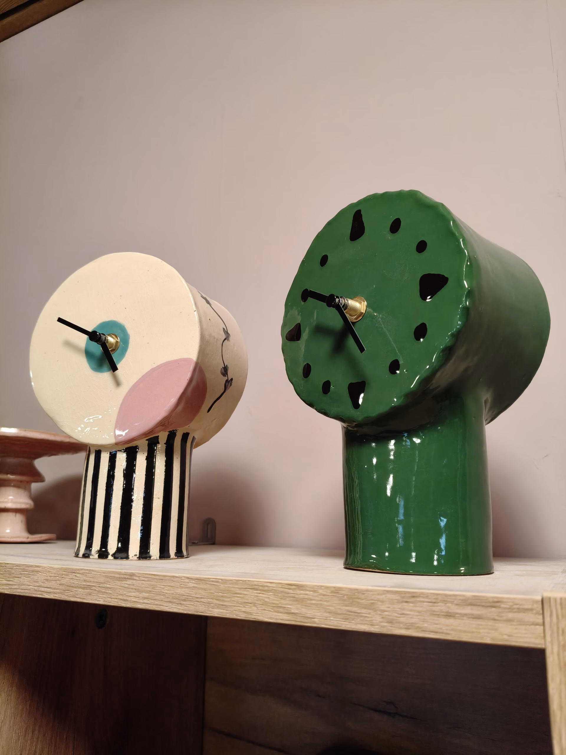 Keramisch Retro Klokje - Afbeelding 2