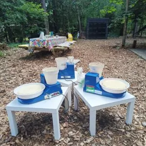 Kinderfeestje Pottenbakken op eigen locatie