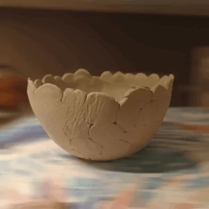 "Schaaltje boetseren"